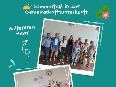 Sommerfest in der Gemeinschaftsunterkunft