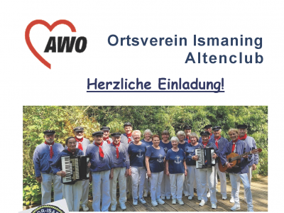 OV Ismaninger Altenclub: Besuch des Shanty-Chors „Isar-Möven“